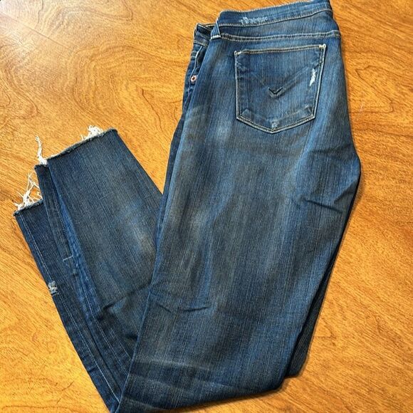 Hudson Jeans Skinny Distressed Denim - Picture 7 of 8